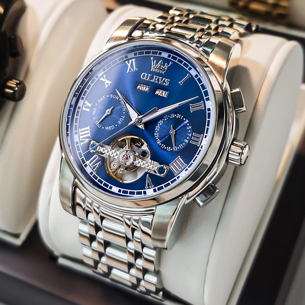 OLEVS 6607 Automatic Calendar Watch