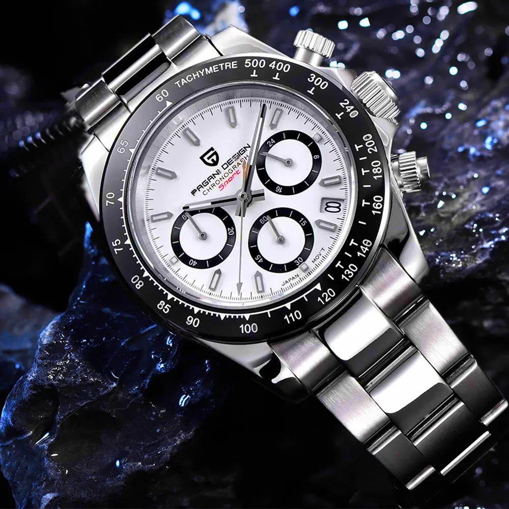 PAGANI DESIGN PD-1644 Men's Quartz Watch – Sapphire Crystal 100M