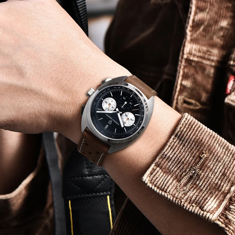 PAGANI DESIGN Panda Chronograph Watch – Sapphire Crystal