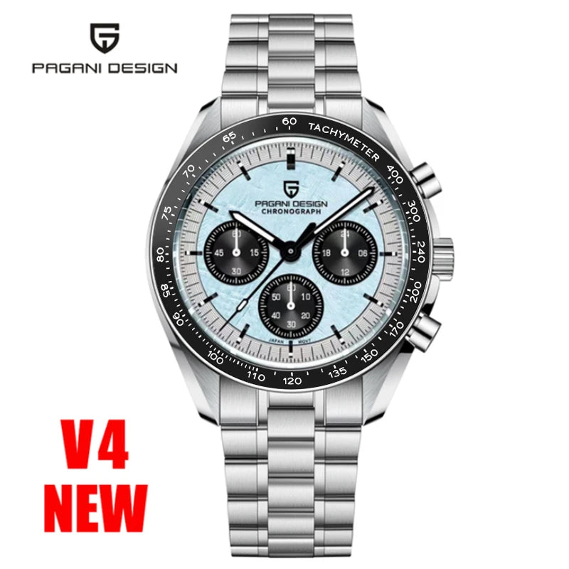 PAGANI DESIGN Moon Chronograph Watch – Sapphire Crystal 100M