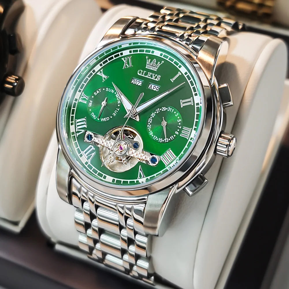 OLEVS 6607 Automatic Calendar Watch
