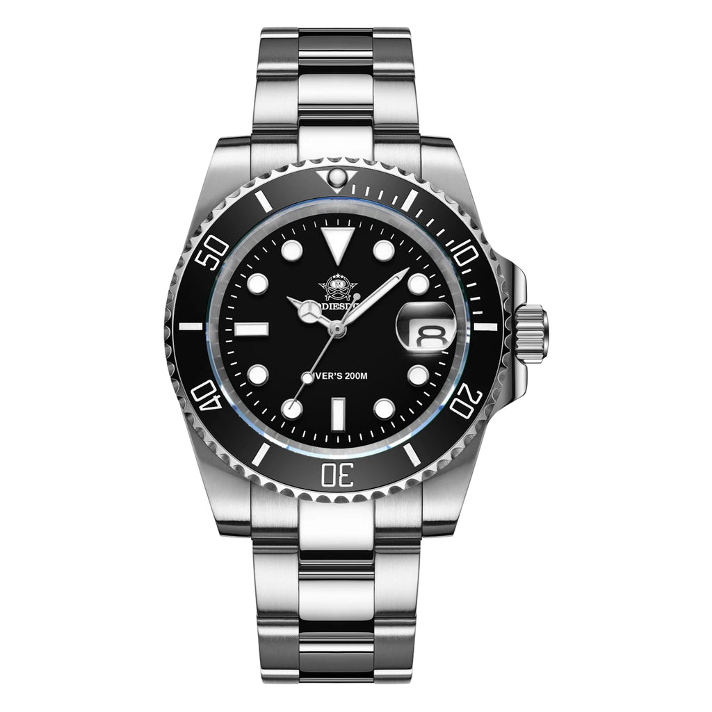 ADDIESDIVE H3 Men's 200m Quartz Dive Watch