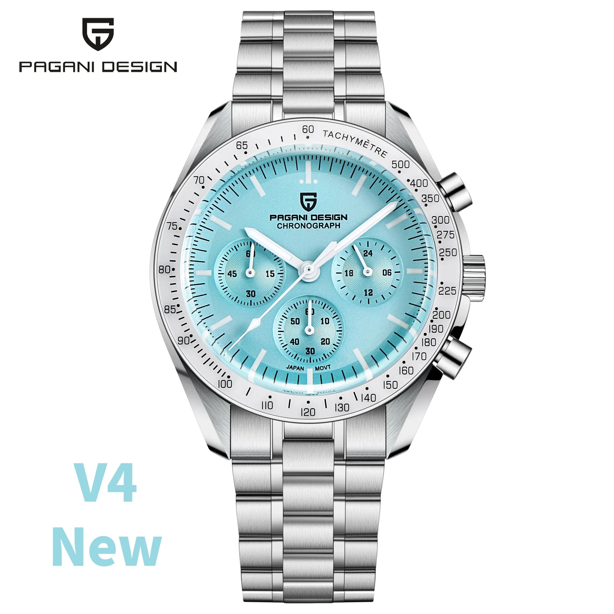 PAGANI DESIGN Moon Chronograph Watch – Sapphire Crystal 100M