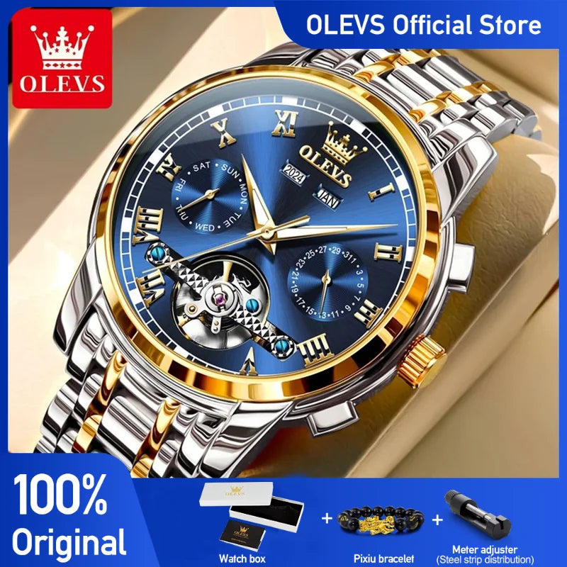 OLEVS 6607 Automatic Calendar Watch