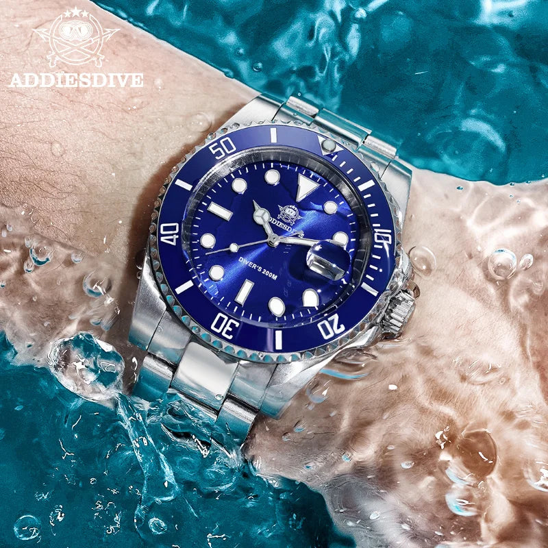 ADDIESDIVE H3 Men's 200m Quartz Dive Watch