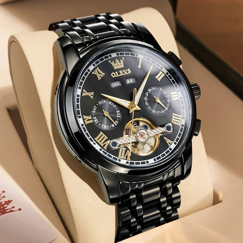 OLEVS 6607 Automatic Calendar Watch
