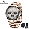 PAGANI DESIGN PD-1644 Men's Quartz Watch – Sapphire Crystal 100M