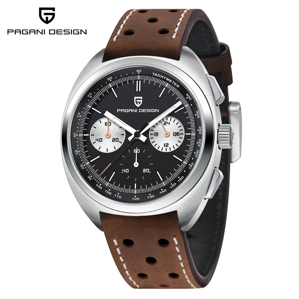 PAGANI DESIGN Panda Chronograph Watch – Sapphire Crystal