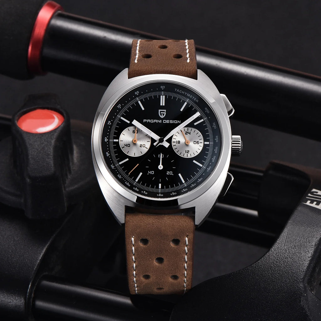 PAGANI DESIGN Panda Chronograph Watch – Sapphire Crystal