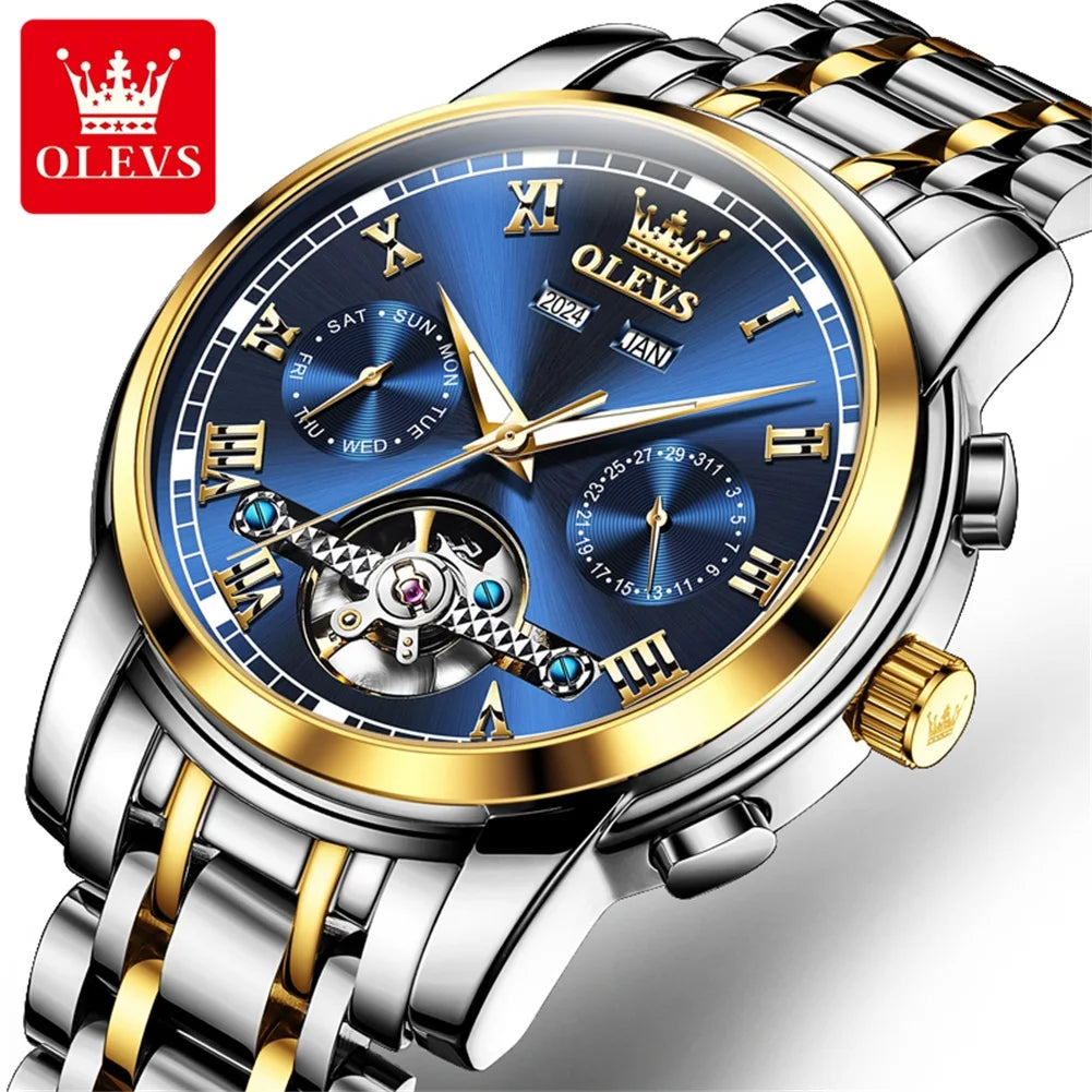 OLEVS 6607 Automatic Calendar Watch