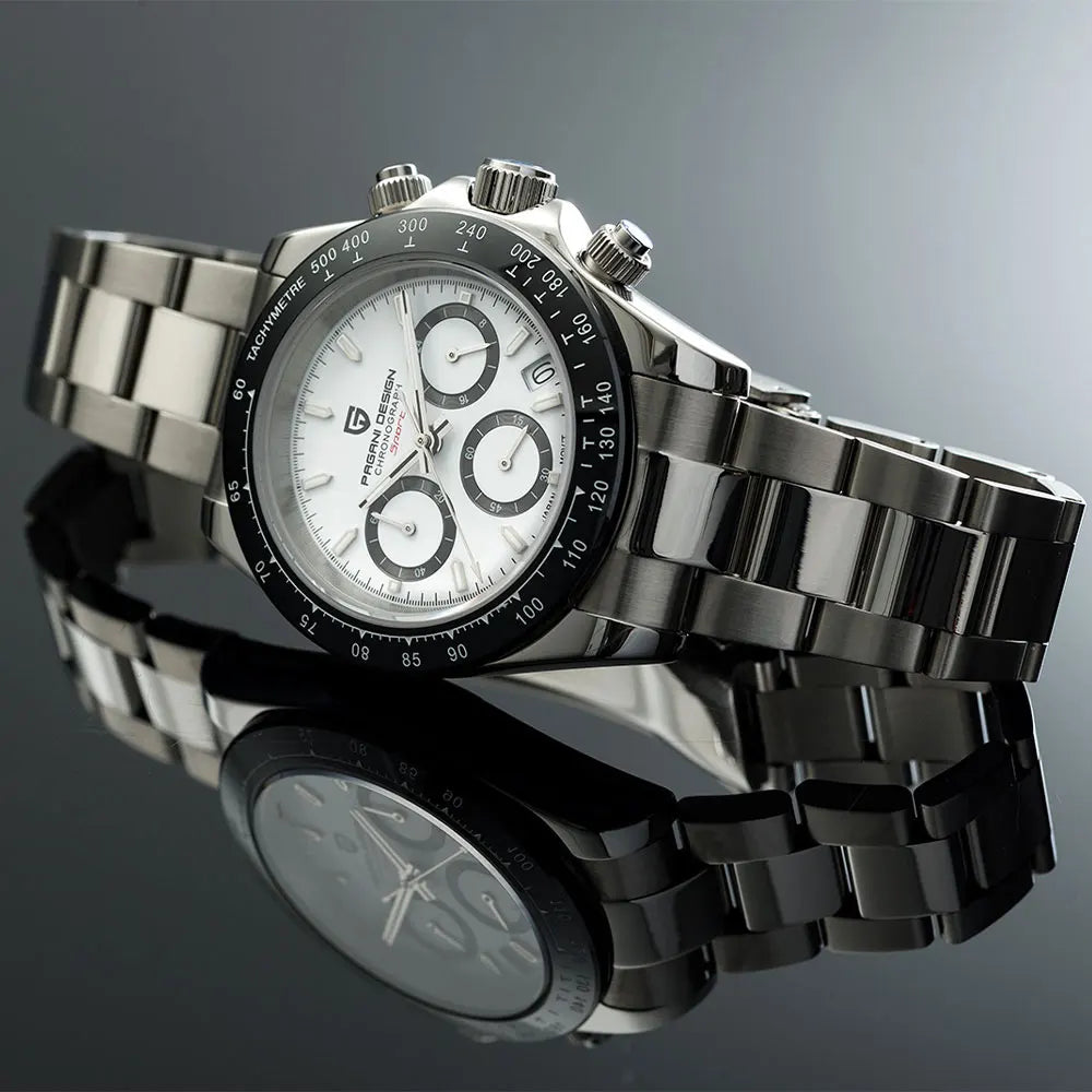 PAGANI DESIGN PD-1644 Men's Quartz Watch – Sapphire Crystal 100M