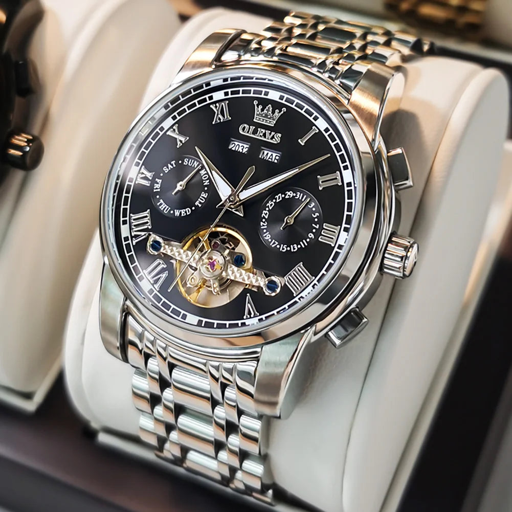 OLEVS 6607 Automatic Calendar Watch