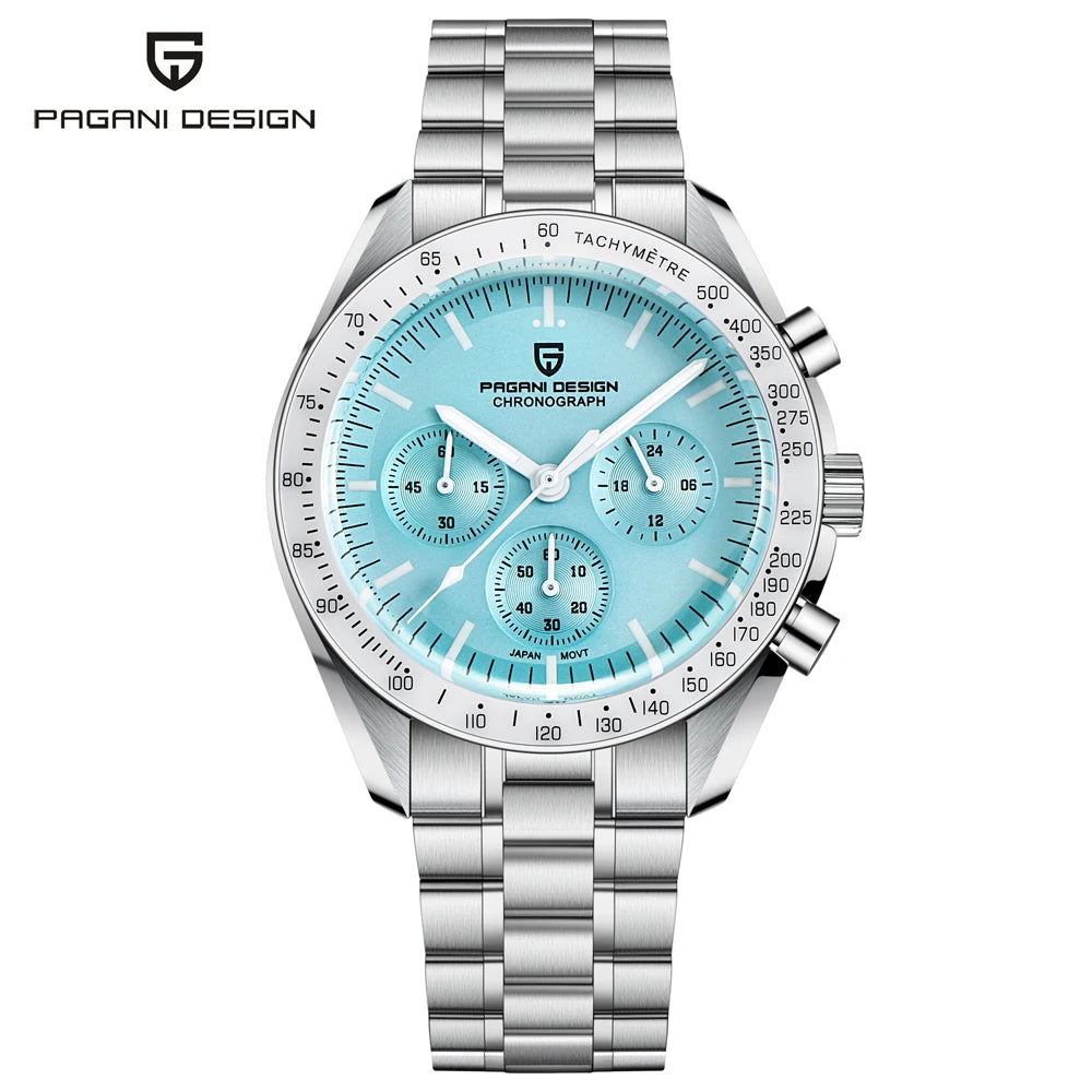 PAGANI DESIGN Moon Chronograph Watch – Sapphire Crystal 100M