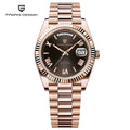 PAGANI DESIGN DD36 Automatic Watch – Rose Gold Green Dial