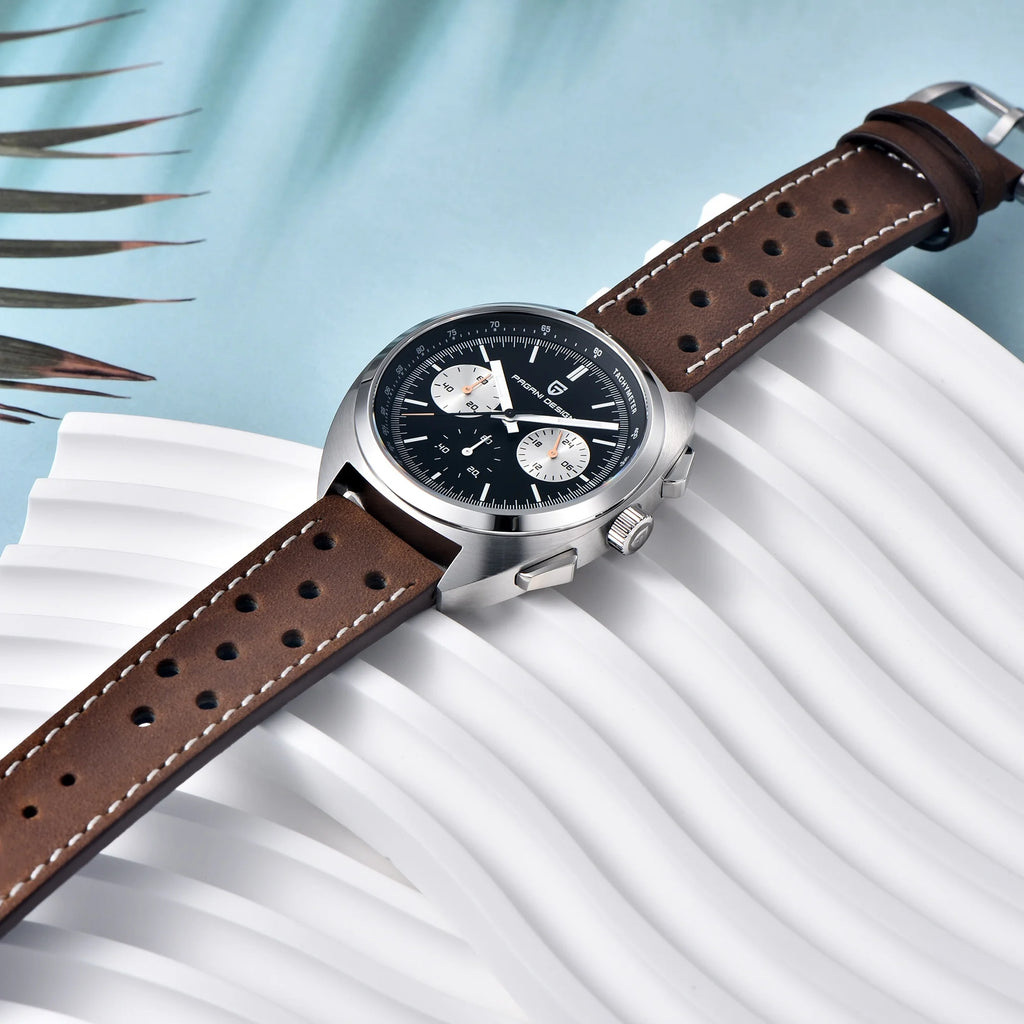 PAGANI DESIGN Panda Chronograph Watch – Sapphire Crystal