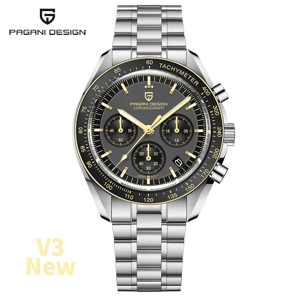 PAGANI DESIGN PD1701 Quartz Chronograph Watch – Sapphire Crystal