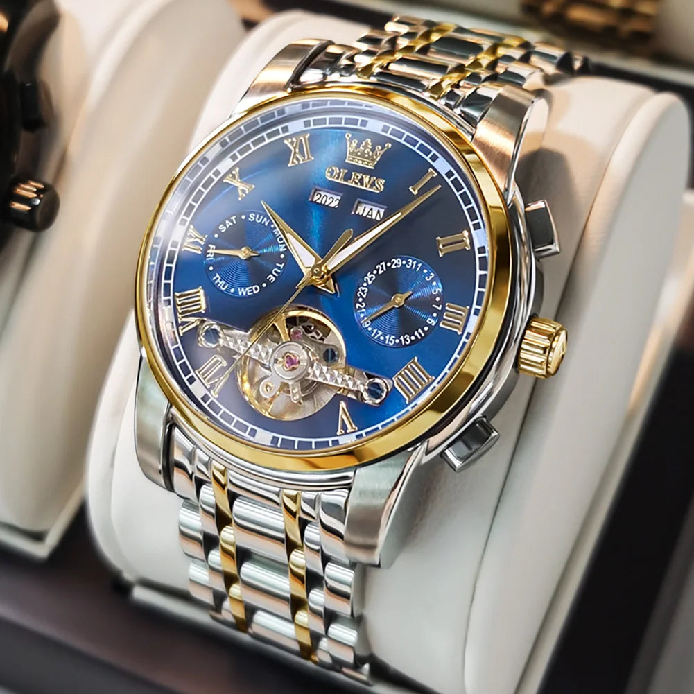 OLEVS 6607 Automatic Calendar Watch