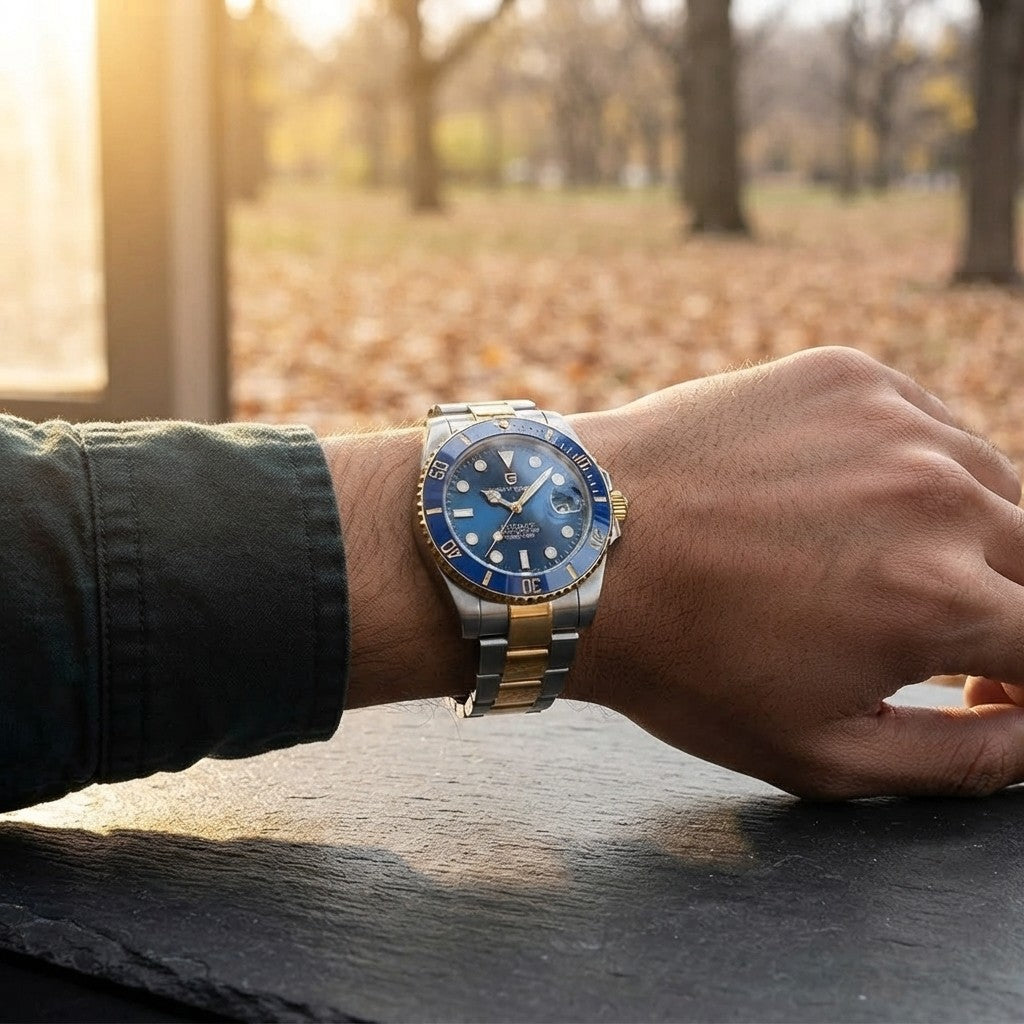 Pagani Design Mechanical Dive Watch with Sapphire Crystal