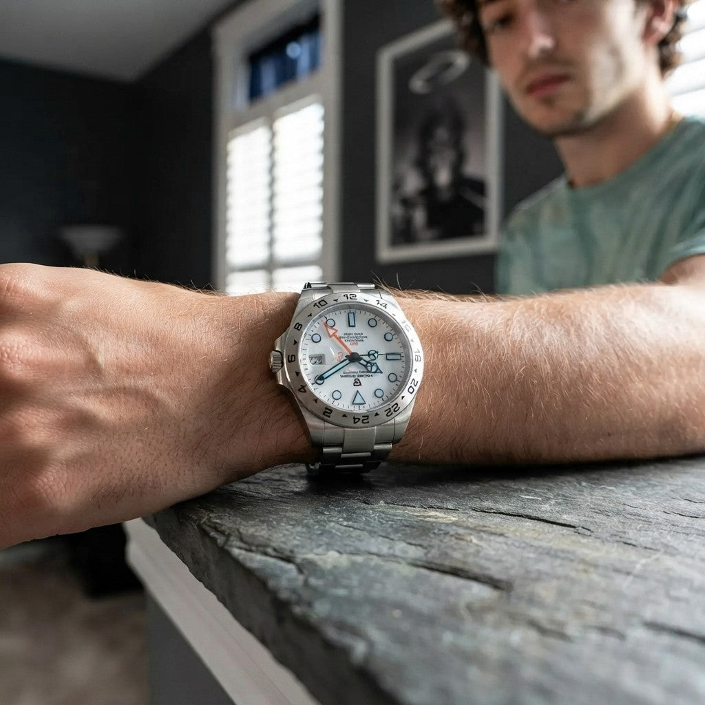 Pagani Design 42mm GMT Automatic Watch with Sapphire Crystal