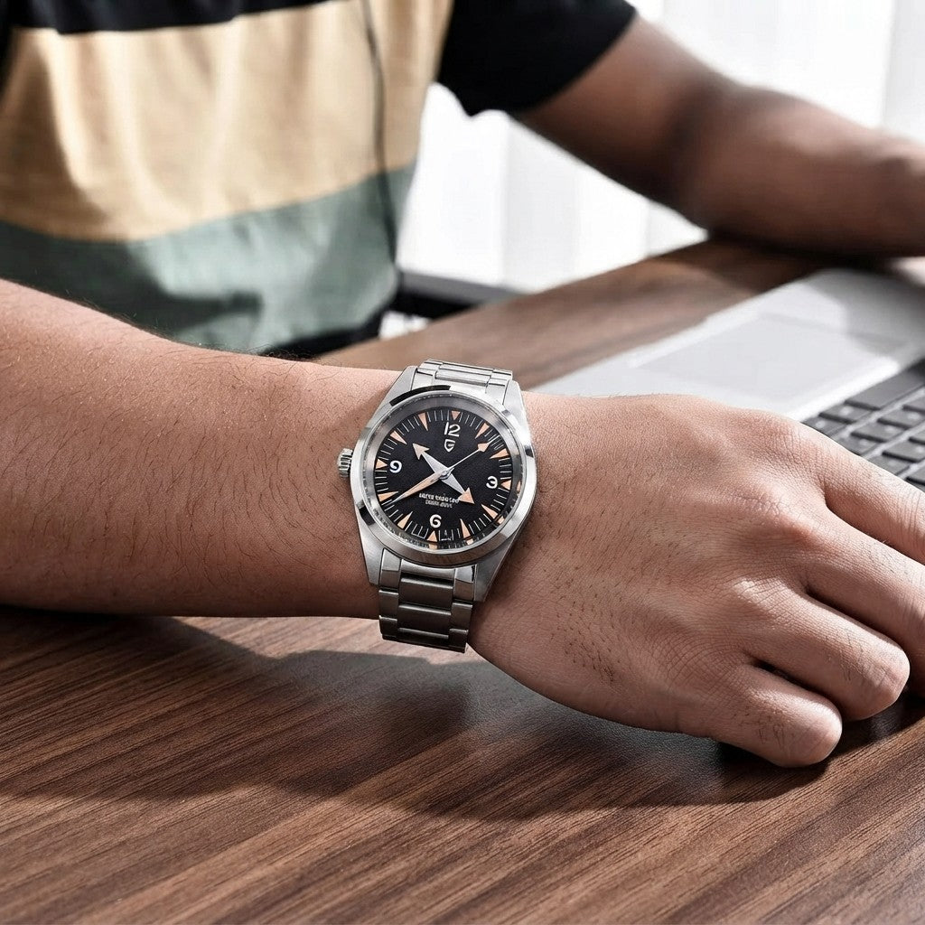 Pagani Design Unisex Quartz Watch with Sapphire Crystal